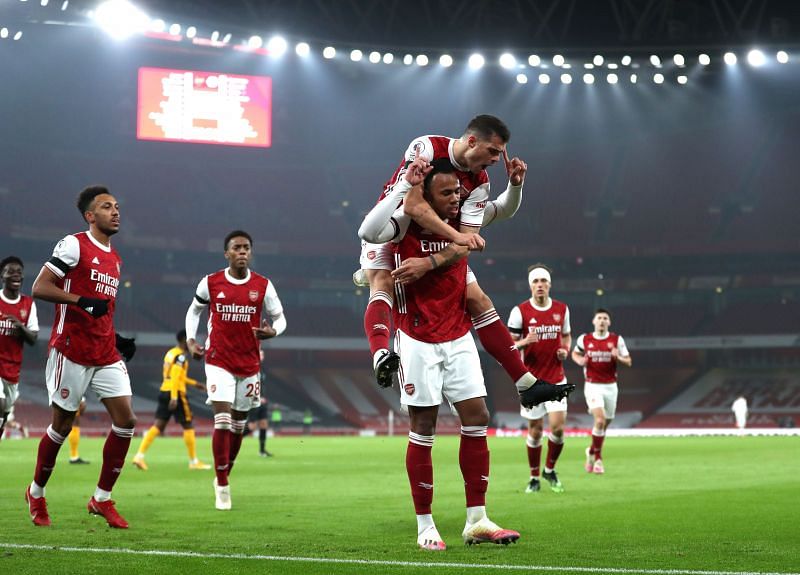 Gabriel scored for Arsenal
